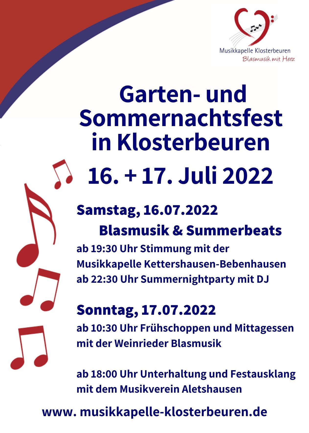 Garten- und Sommernachtsfest 2022